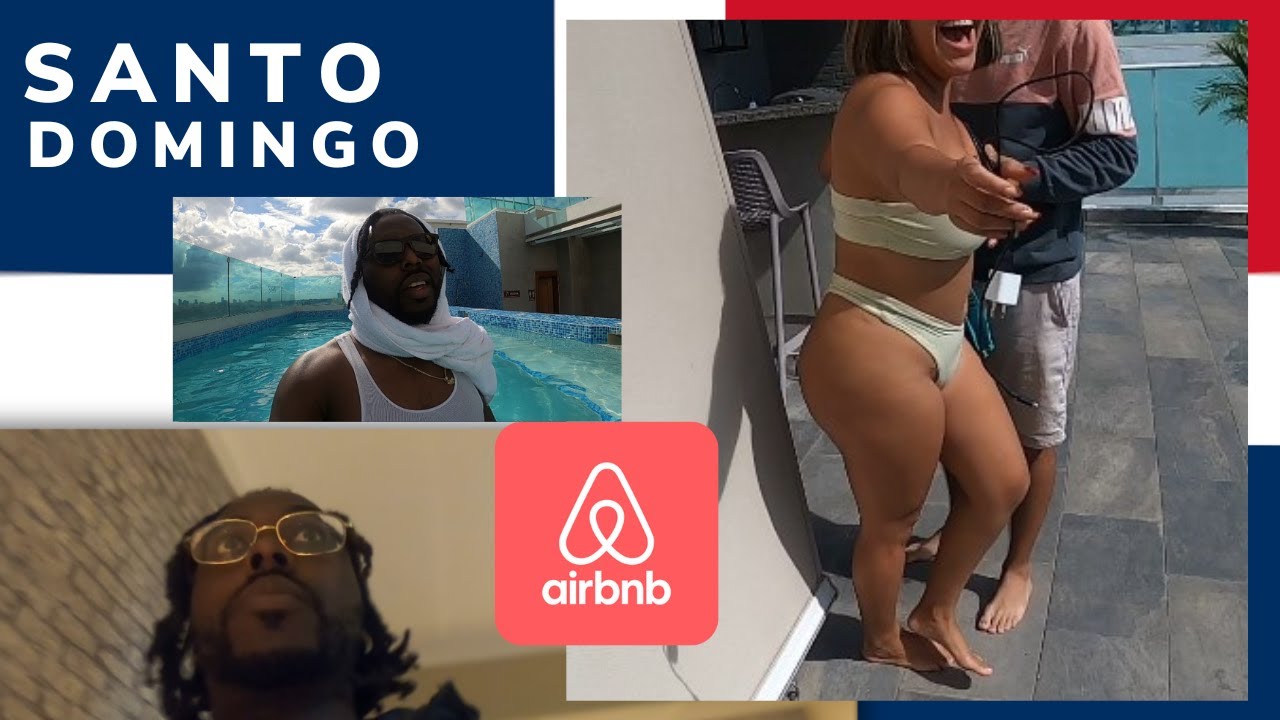 Making new friends at luxury condo Airbnb in Santo Domingo DR