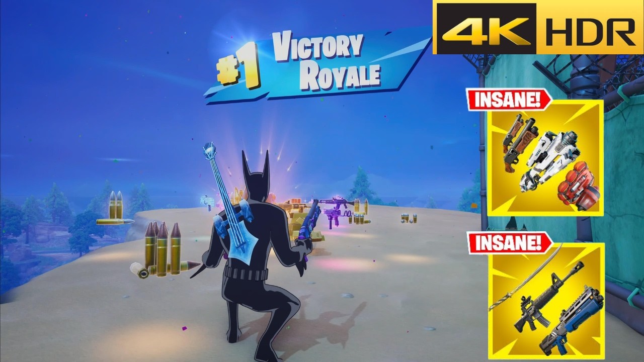 Fortnite Battle Royale ( Zero Build) 4k 60fps gameplay (Fortnite chapter 7 )