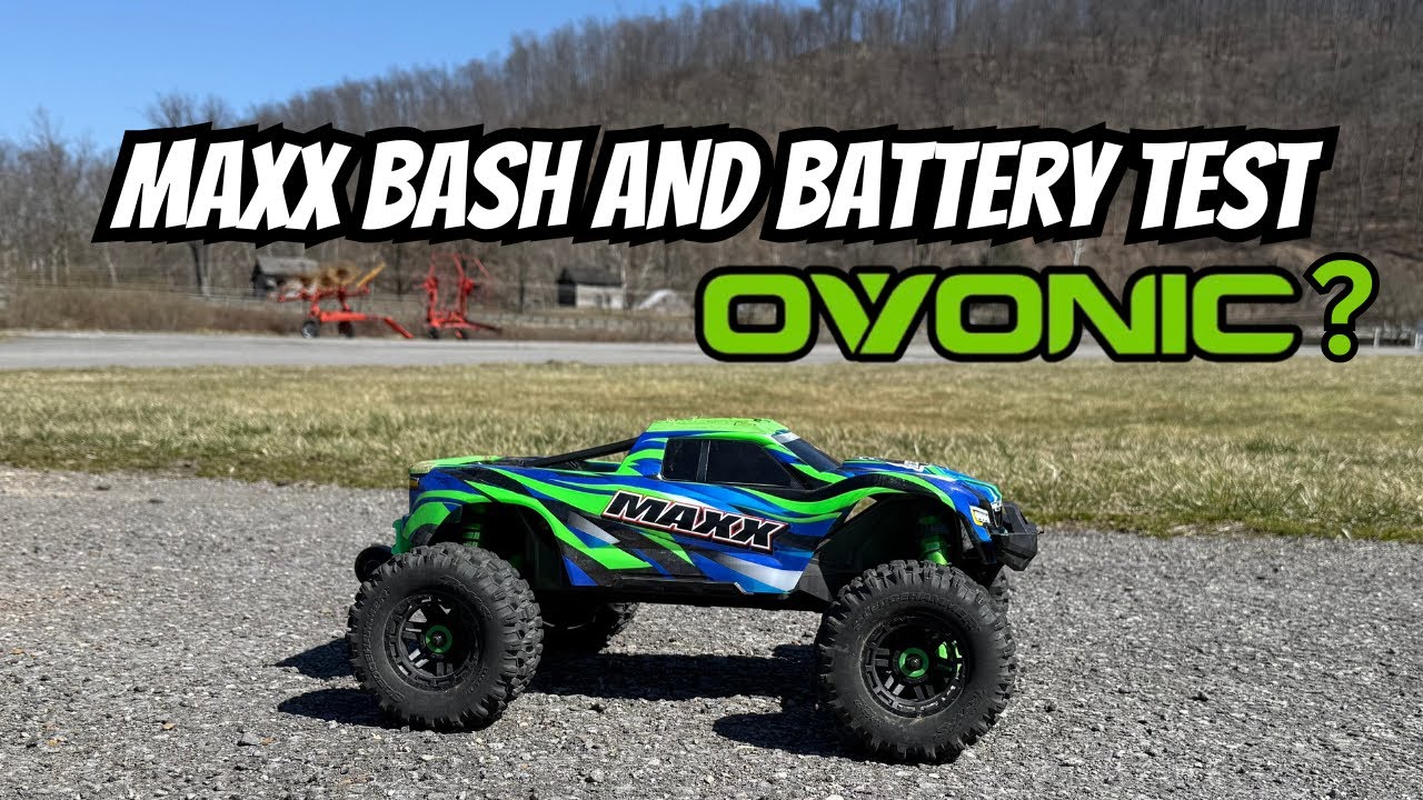 Testing Ovonic Batteries While I Bash The Maxx!
