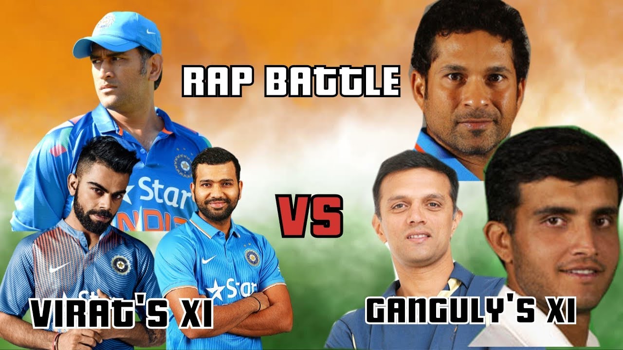 Virat's XI vs Ganguly's XI | Rap Battle