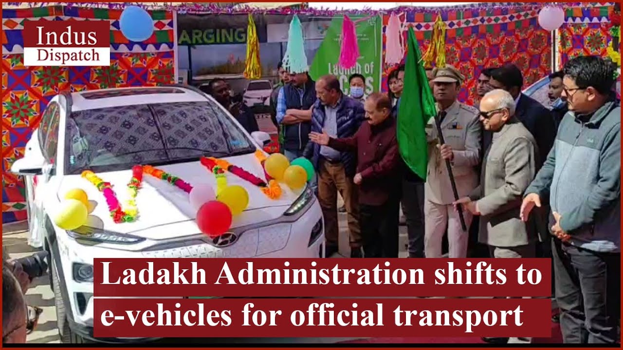 Ladakh Administration joins e-vehicle revolution