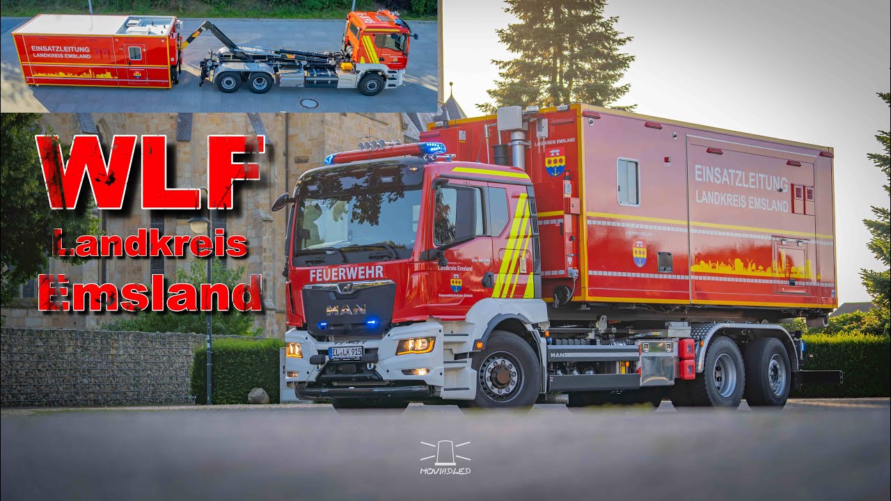 Feuerwehrtechnische Zentrale Landkreis Emsland WLF / AB Einsatzleitung /  Feuerwehr Bawinkel