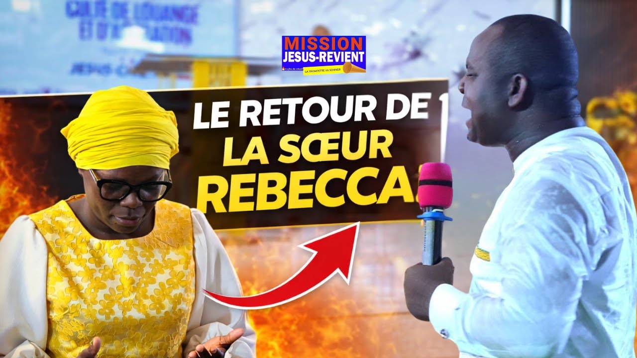 🇧🇯🔥ACCUEIL JOYEUX DE L'ENFANT PRODIGUE LA SŒUR REBECA #jesusrevient 