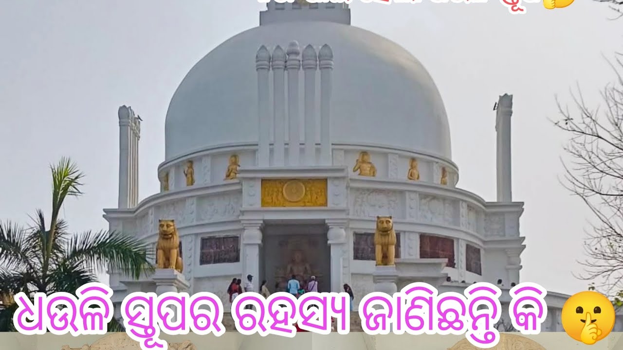 କଣ ପାଇଁ ହେଲା ଧଉଳି ସ୍ତୂପ🤔.......