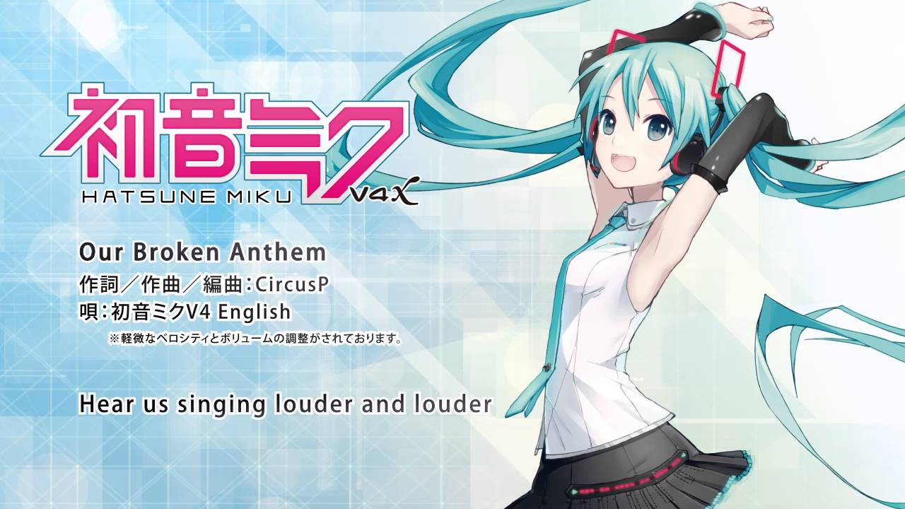 【HATSUNE MIKU V4X】 Our Broken Anthem 【DEMO】