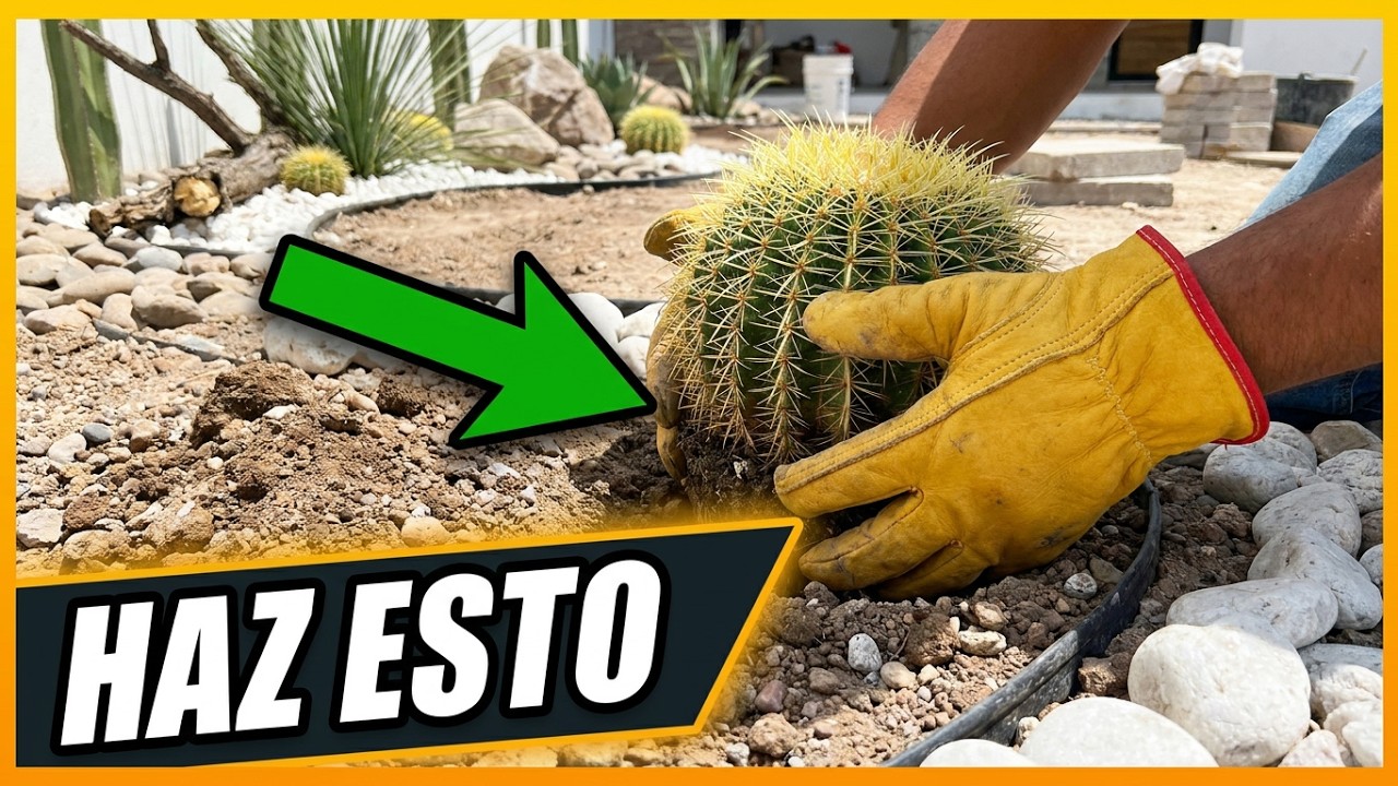 Jardín Desértico paso  a paso