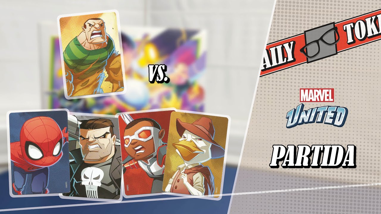 Marvel United: Hombre de Arena - Partida #25