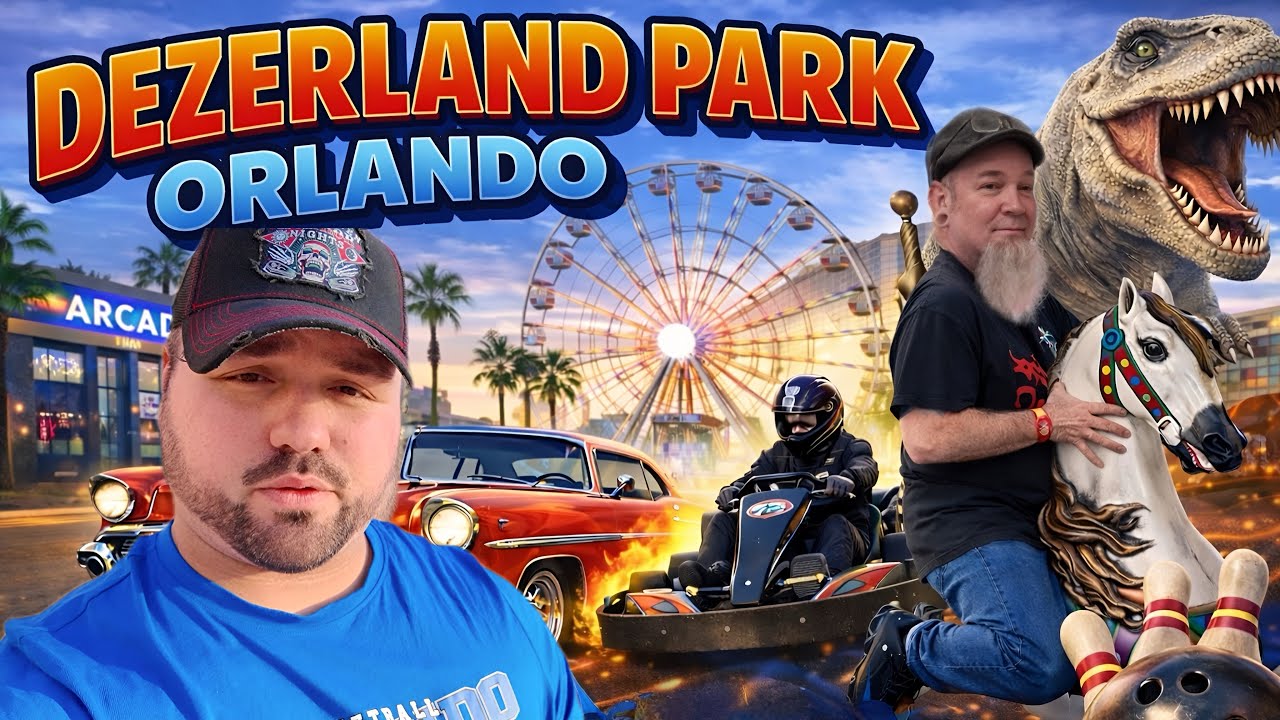 Inside Dezerland Park Orlando | 350,000 Sq Ft Auto Museum, Go-Karts & Games! 🙌