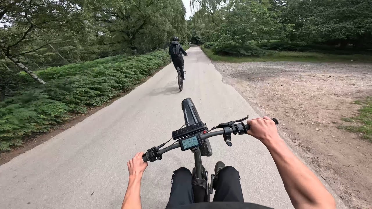 E-bike Wheelies POV