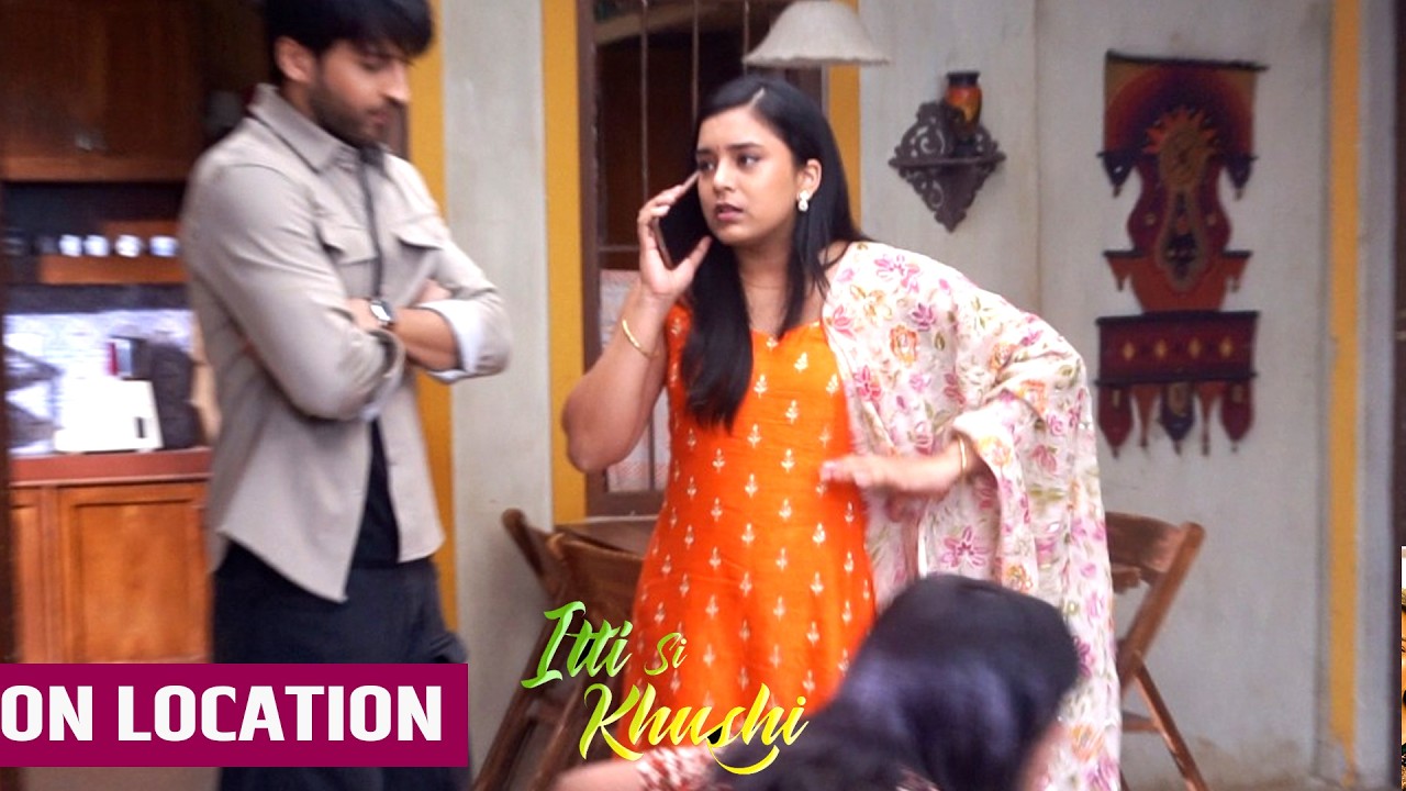 Itti Si Khushi | Virat Ne Ki Anvita Ki Madad, Anvita Ne Bacchon Ko Sunai Khari Khoti | On Location