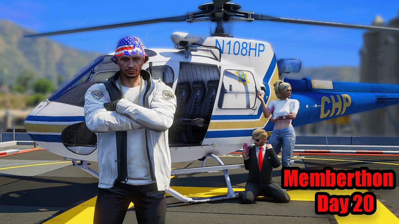 Stopping Gang War Activity in GTA 5 RP - Memberthon Day 20!