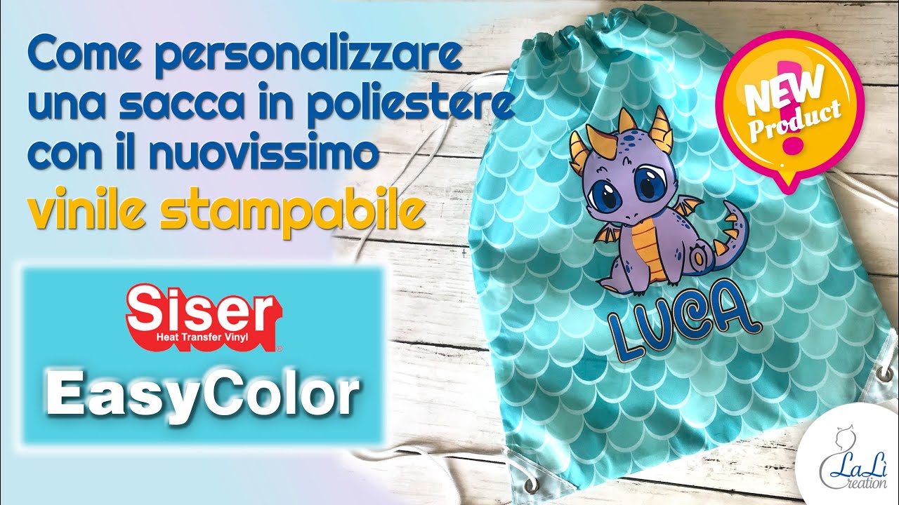 Che cosa è e come funziona il nuovo vinile Siser EasyColor stampabile con qualsiasi stampate ink jet