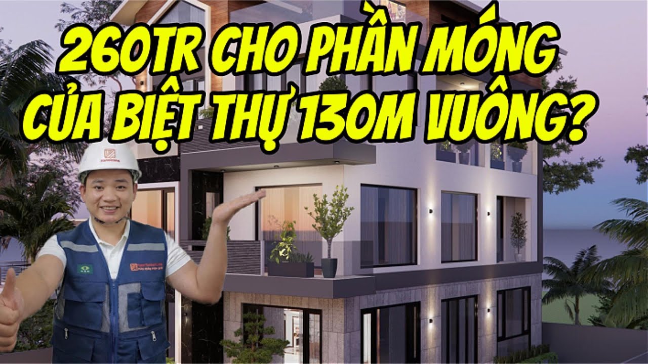 CHI PHÍ XÂY PHẦN MÓNG CỦA NGÔI NHÀ LÀ BAO NHIÊU?