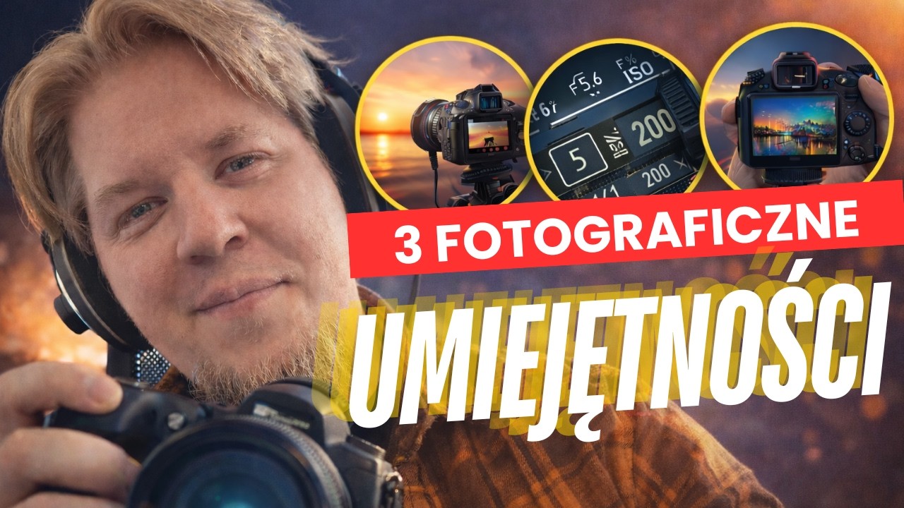 3 fotograficzne umiejętności, które zmienią twoje zdjęcia