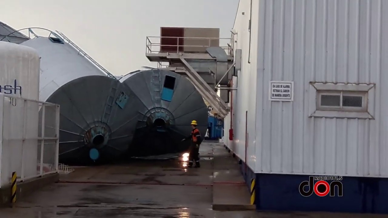 Tormenta y destrozos en Eduardo Castex  Marzo 2019