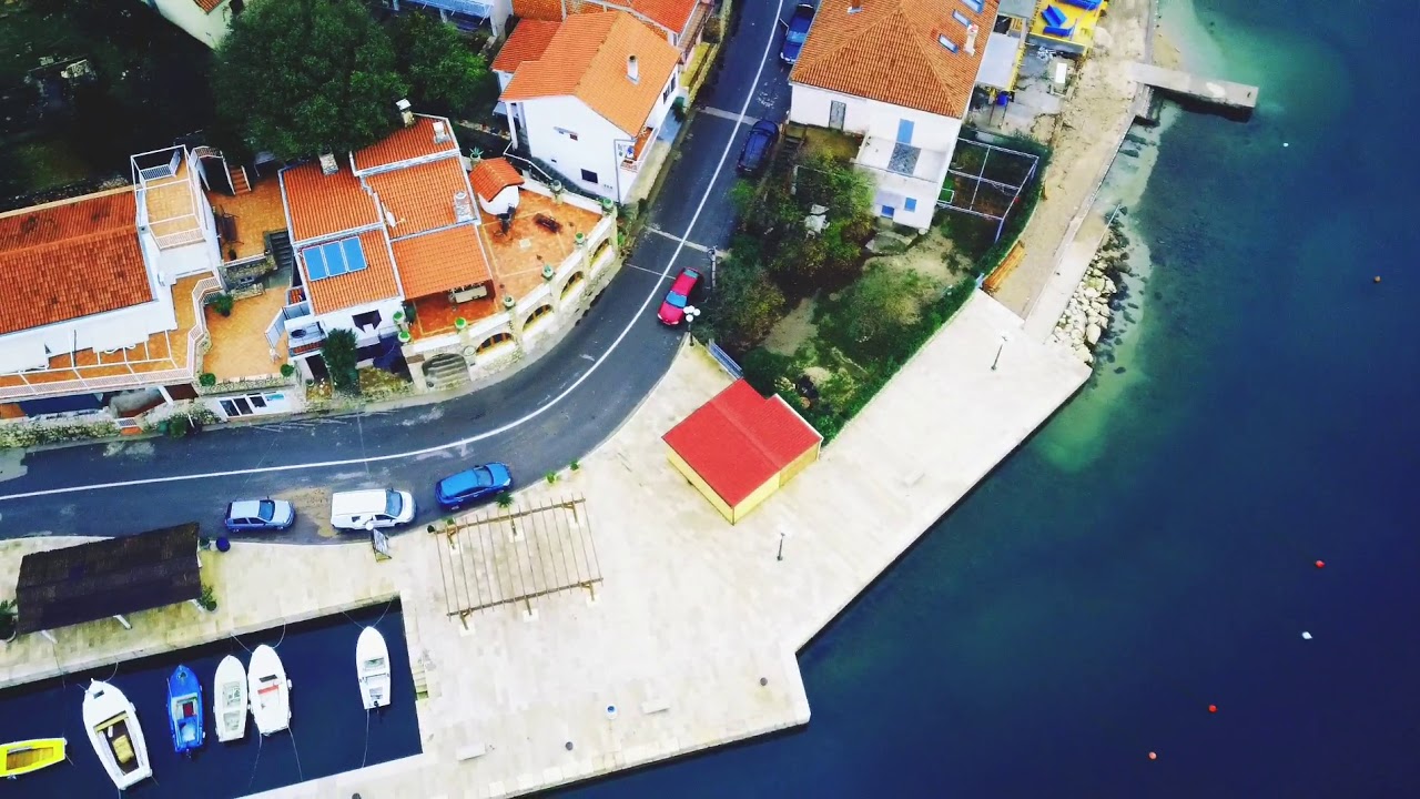 Dron Maslenica Beach