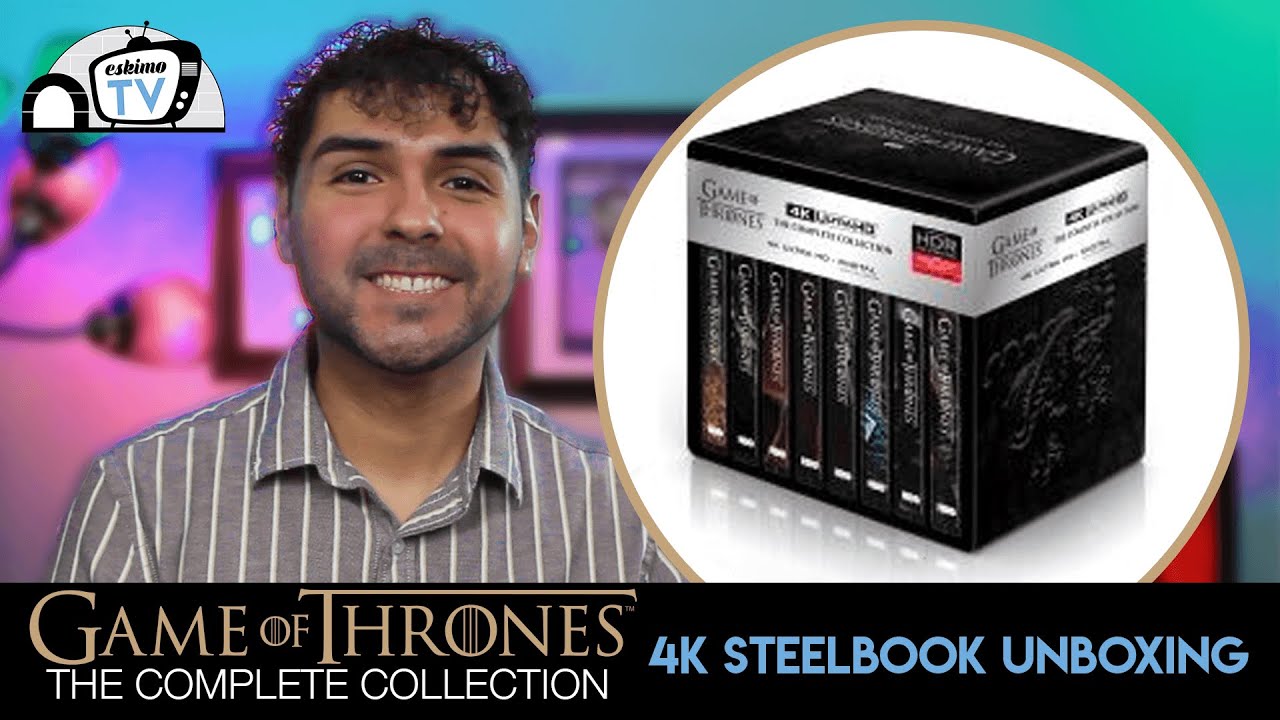 Game of Thrones 4K Steelbook Collection - Unboxing