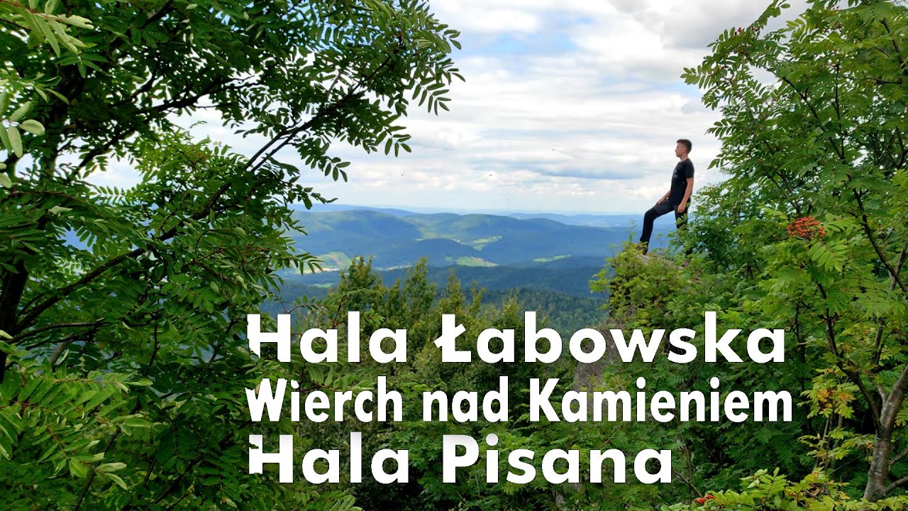 BESKID SĄDECKI: Hala Łabowska – Wierch nad Kamieniem – Hala Pisana — (08.2021)