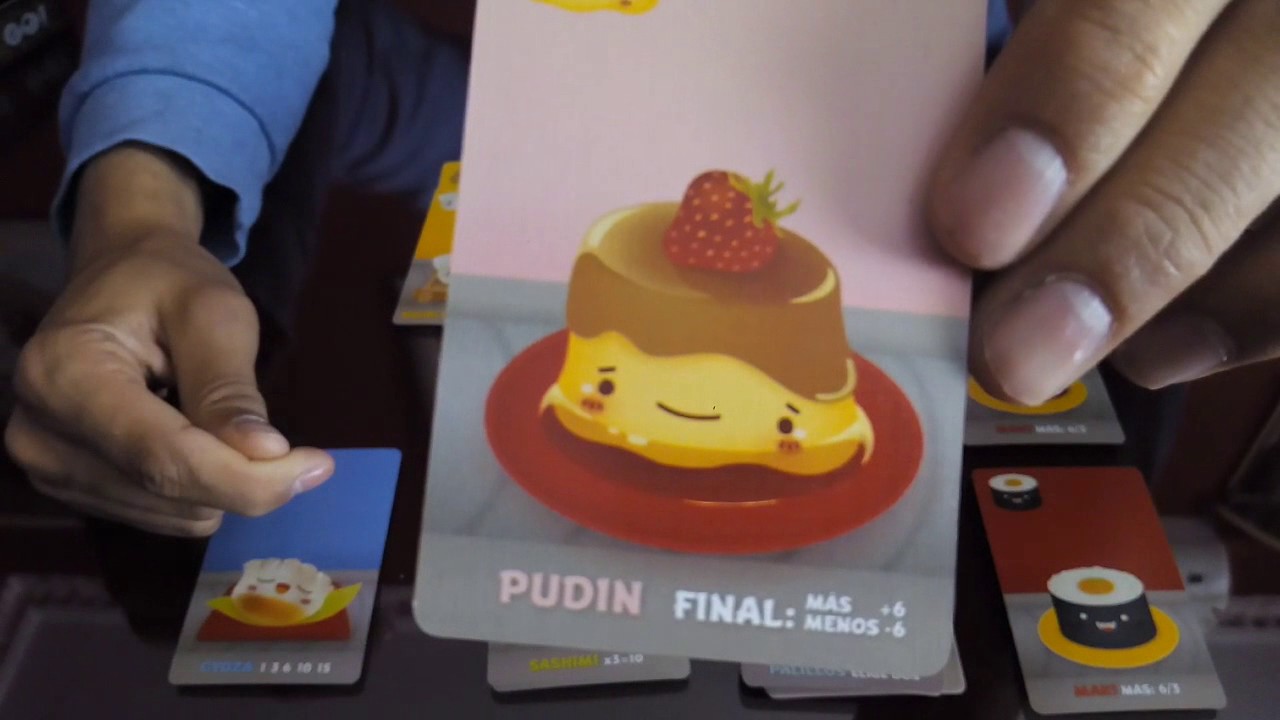 Sushi Go: Explicación más partida