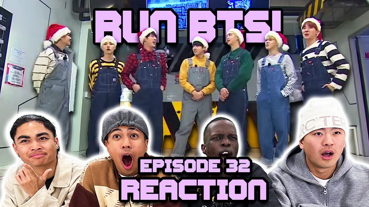 OUR FIRST TIME WATCHING RUN BTS EP 32!
