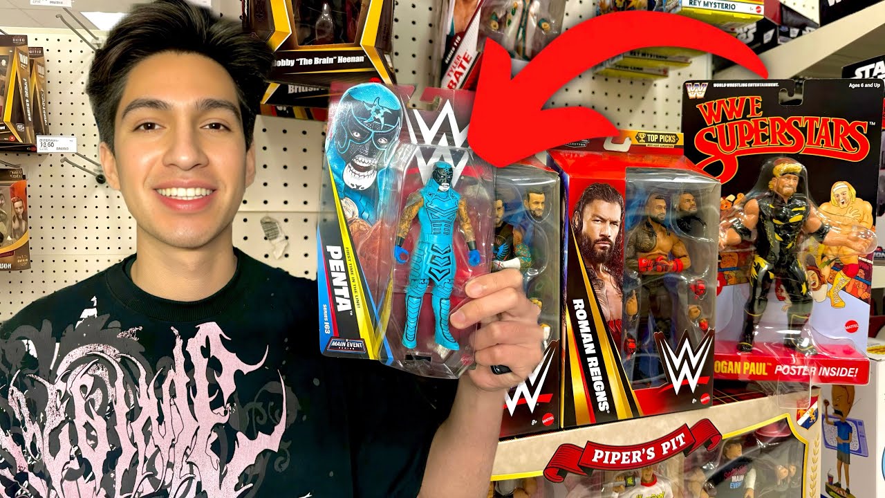 I Found PENTA on WWE ACTION FIGURE Hunt! 