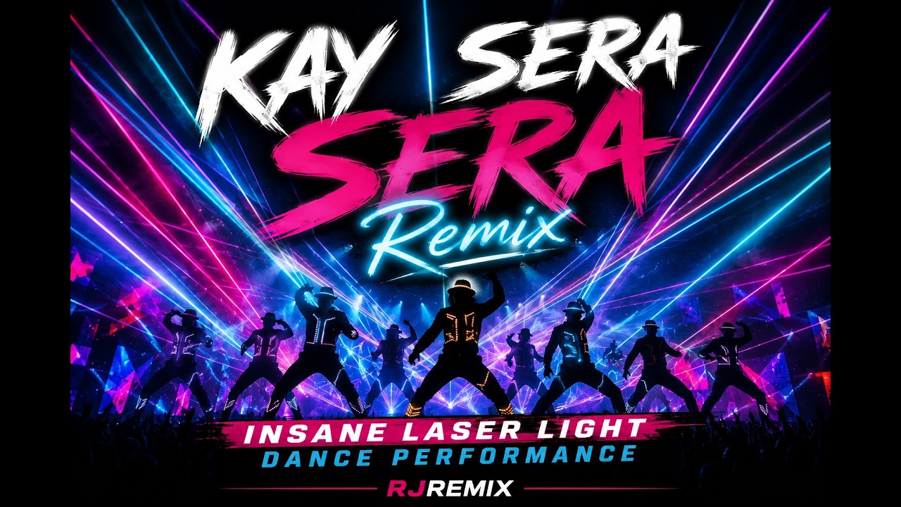 Kay Sera Sera Remix | INSANE Laser Light Dance Performance | RJremix