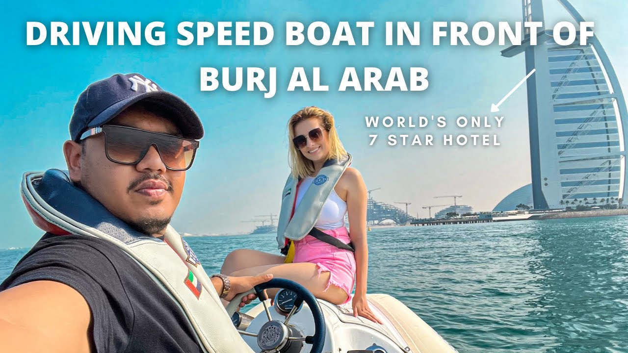 Crazy Speed Boat experience in Dubai ! | Celebrating my parents 30th Anniversary || Huge Surprise |