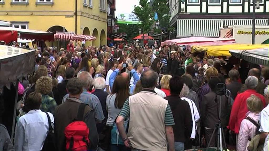 Flashmob - Uelzener Wochenmarkt - 18. Juni 2011