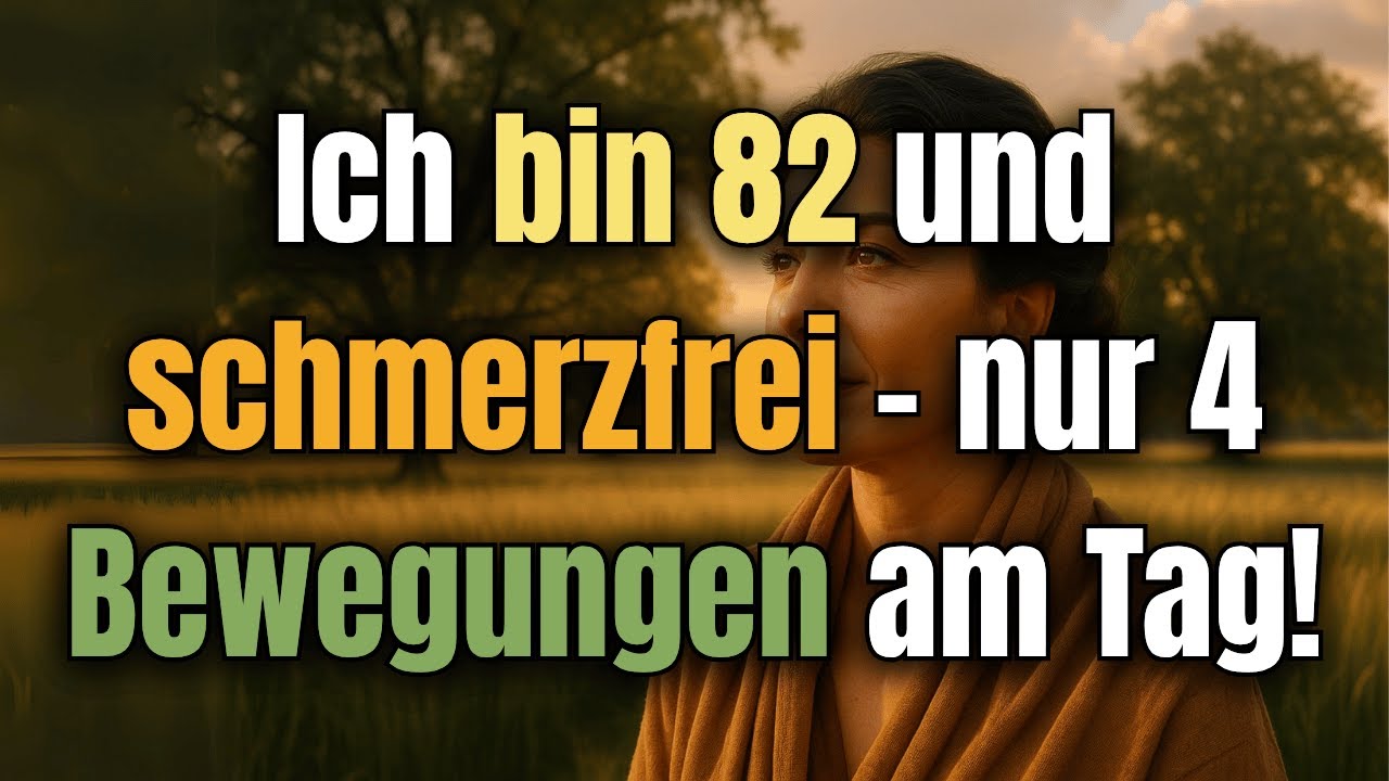 4 Übungen, die jeder Senior täglich machen sollte – Kein Gerät, kein Fitnessstudio, große Wirkung