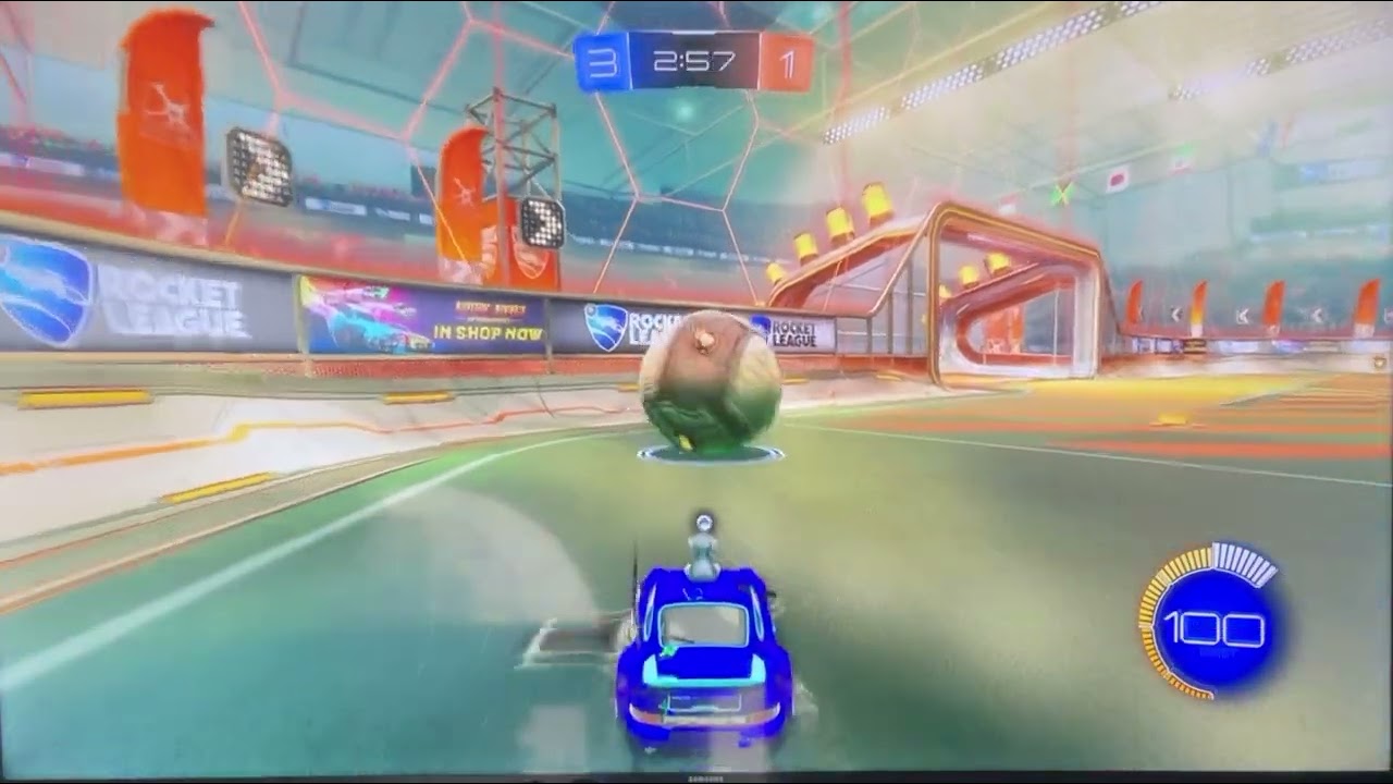Rocket league gameplay