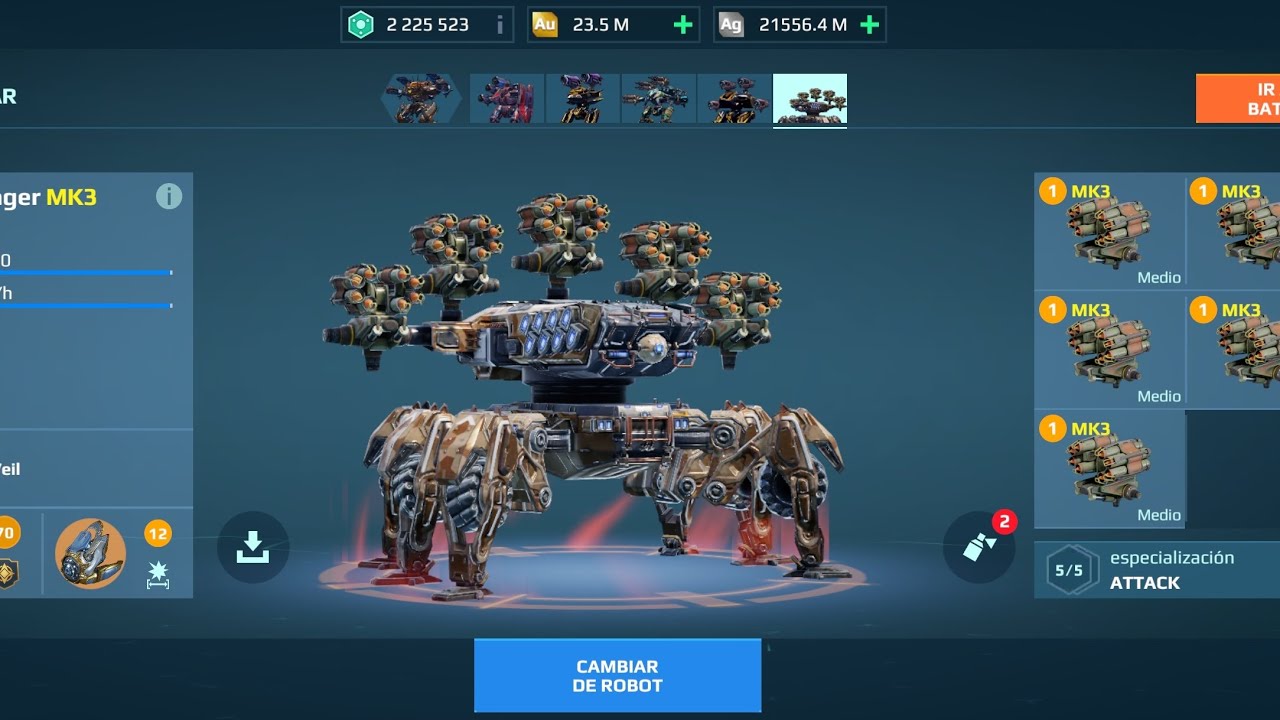 RAVAGER 5x Hurricane Specialization Attack drone Solar | War Robots Gameplay WR