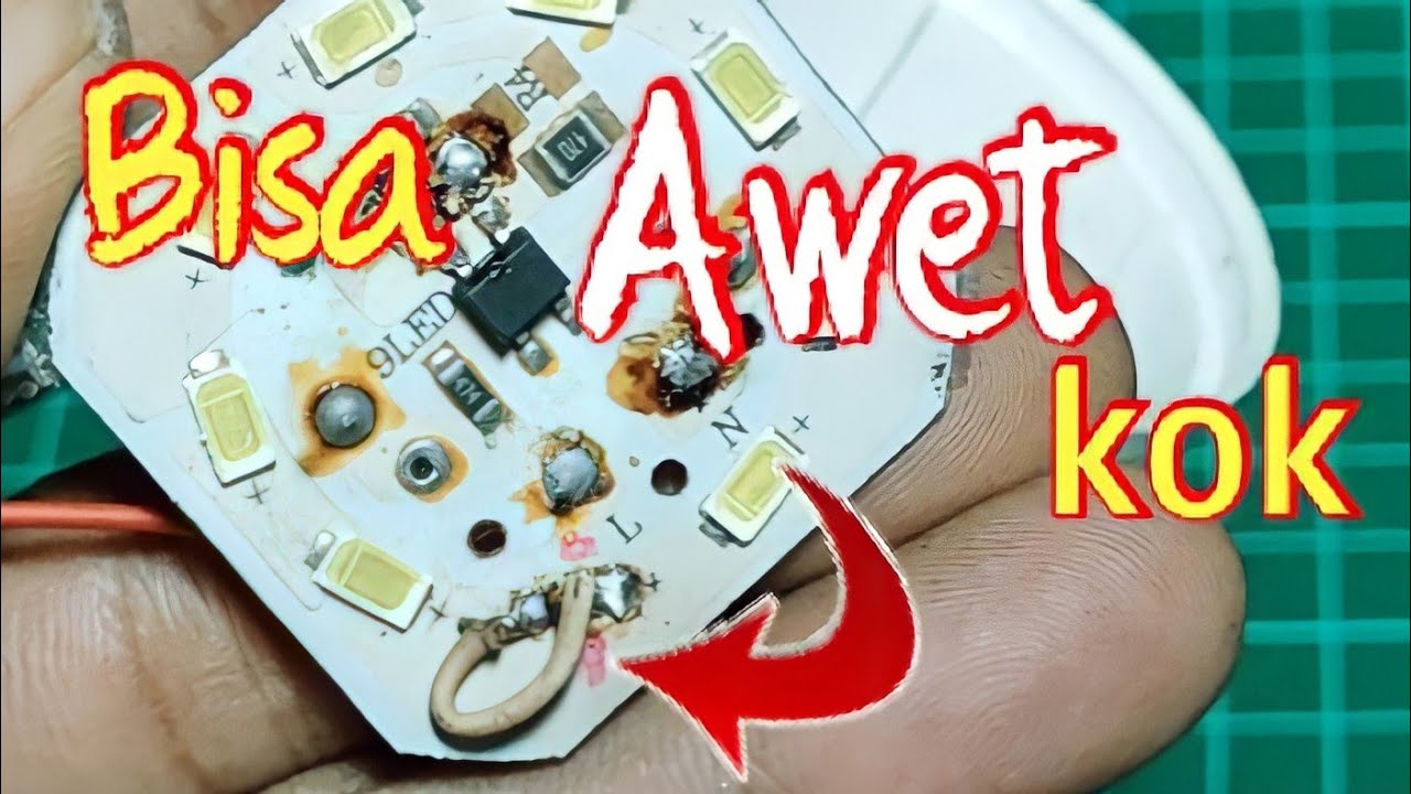 Cara jemper lampu LED mati yang baik dan awet