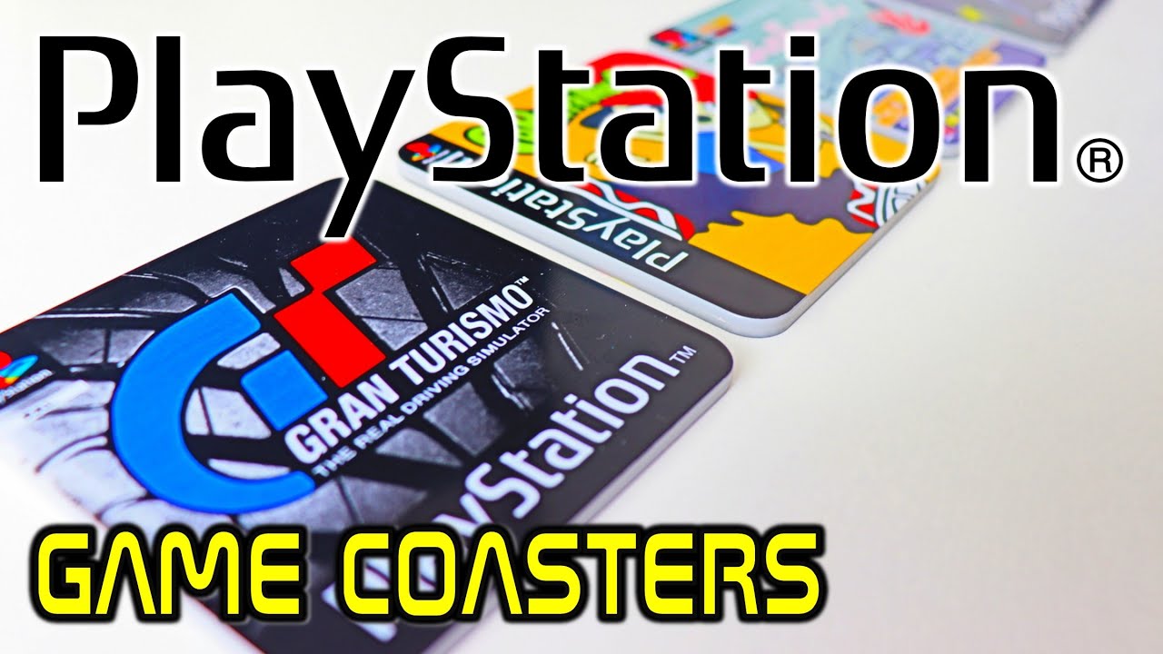 PlayStation Game Coasters - Unboxing