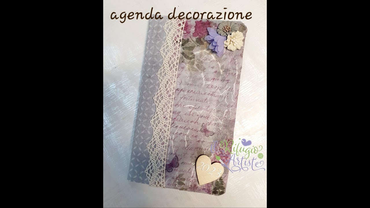 Agenda con copertina Deco