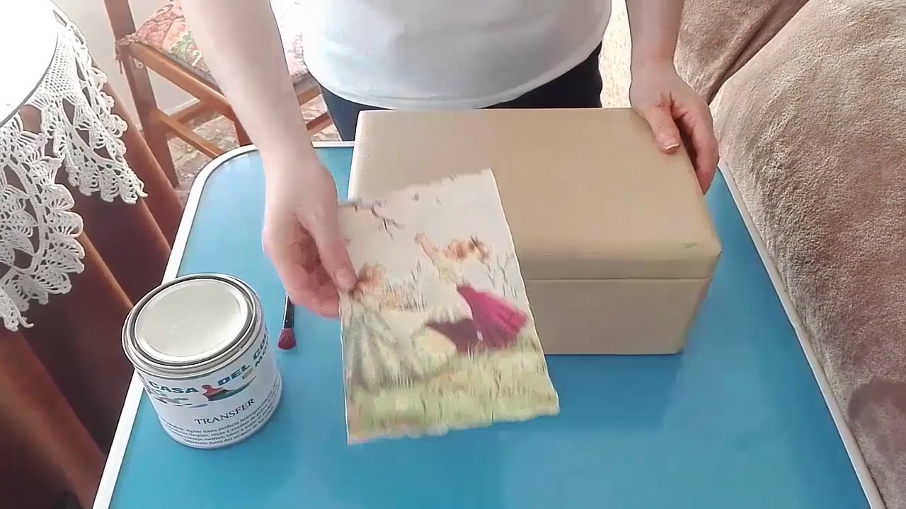 TÉCNICAS DECAPADO, TRANSFER Y DECOUPAGE
