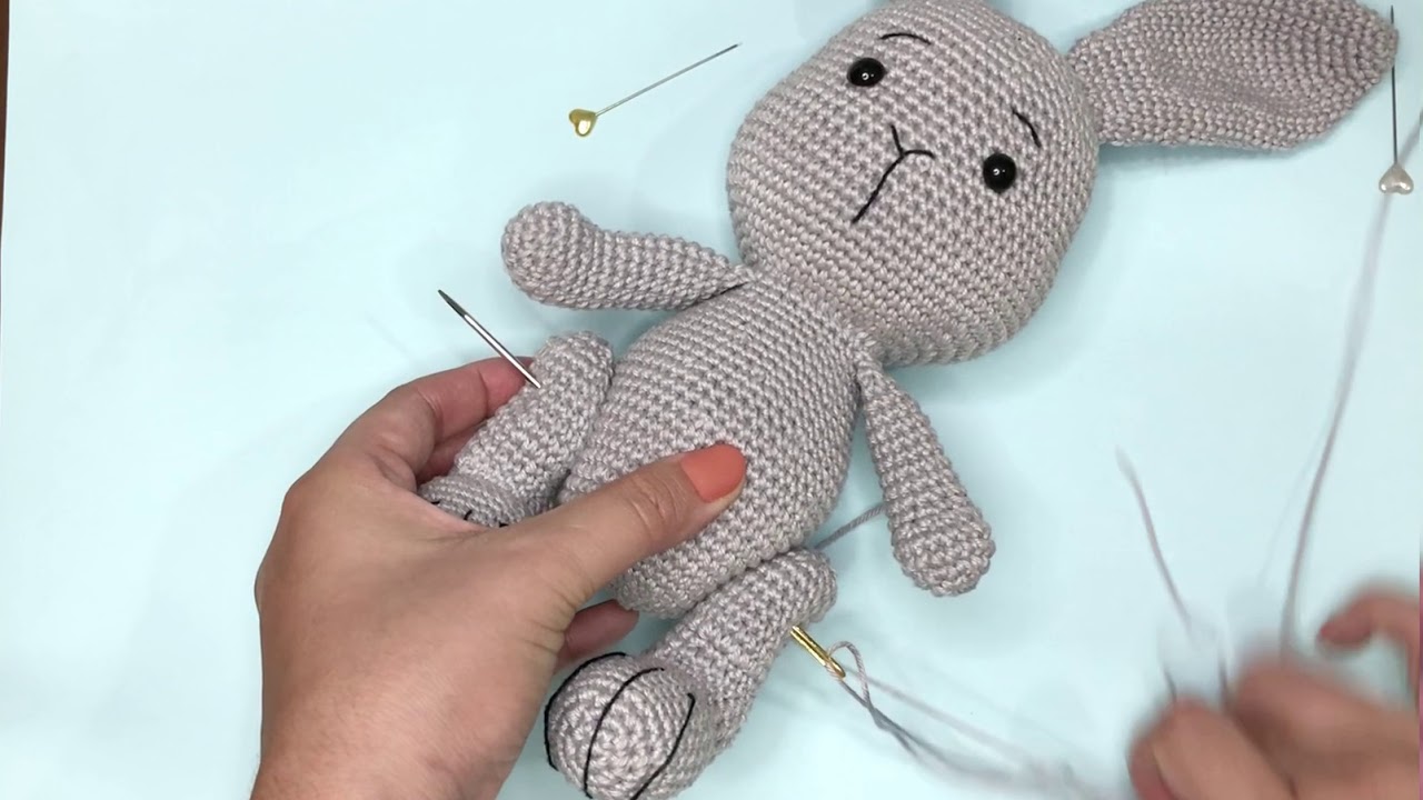 Pernas articulas para amigurumi