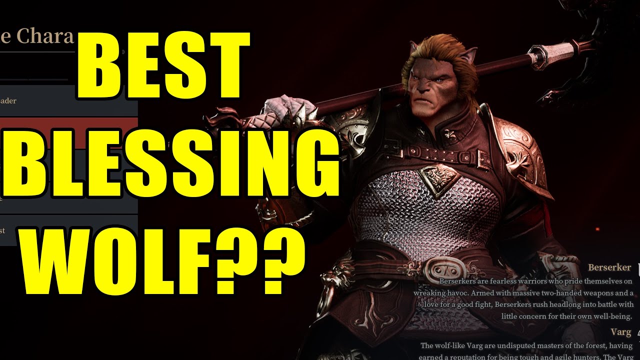 Best A Build for Berserker Bless Unleashed PC