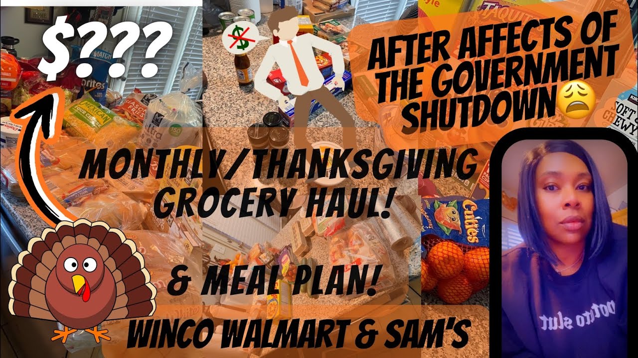 **$763 NOVEMBER!** MONTHLY GROCERY HAUL Il UTAH FAMILY OF 7 ON A BUDGET Il WALMART WINCO AND SAM’S