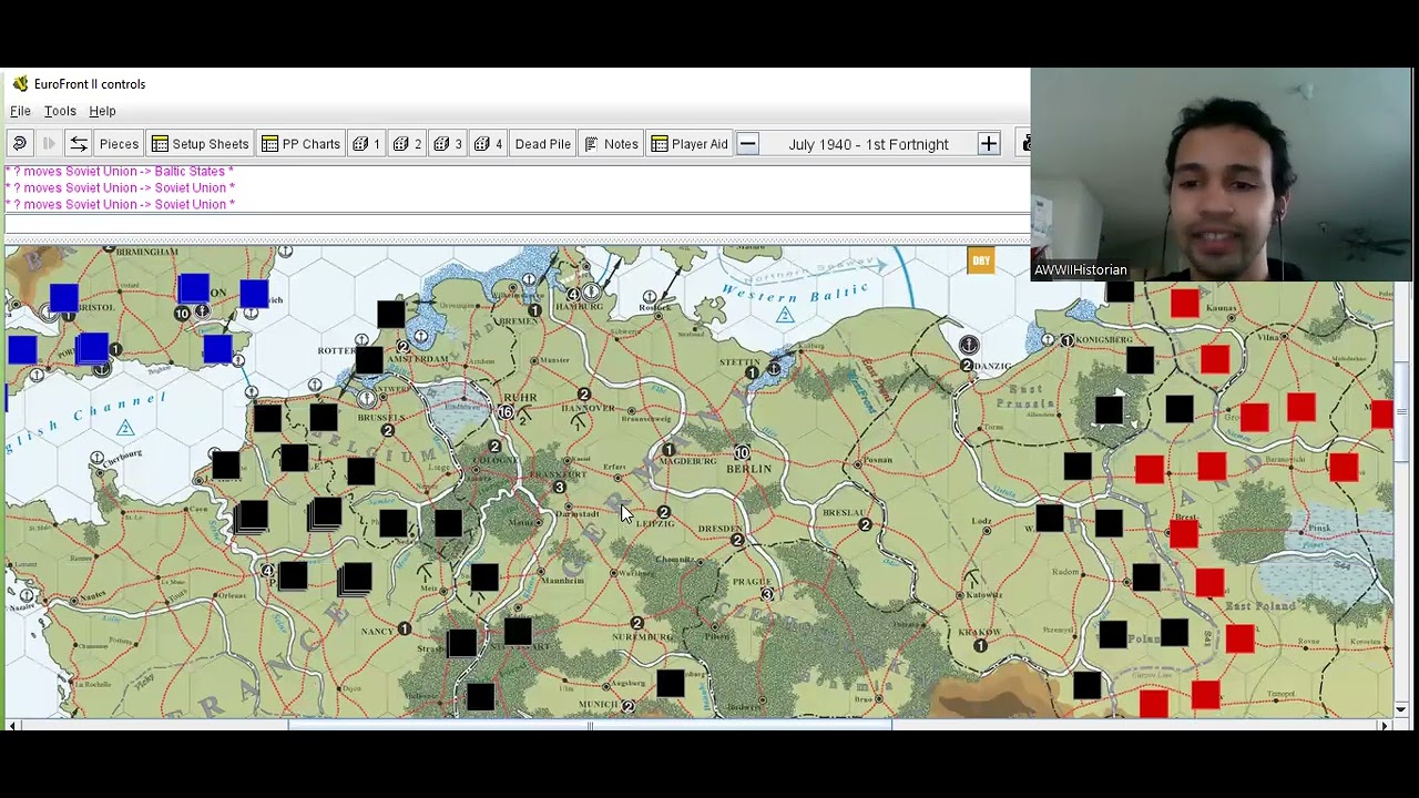 EuroFront Tutorial Part 1: The Map, Background, and Introduction