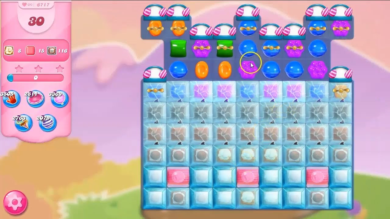 Candy Crush Saga LEVEL 6717 NO BOOSTERS