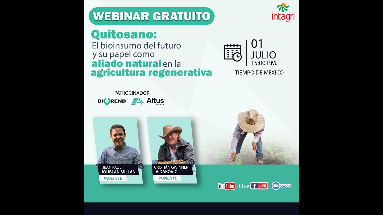Quitosano El bioinsumo del futuro y su papel como aliado natural en la agricultura regenerativa