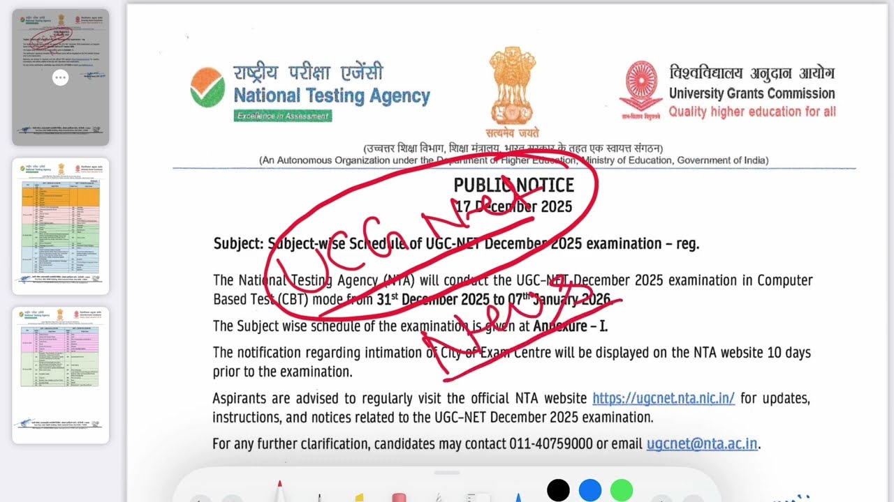 UGC NET DEC 2025 ✅ New Eligibility? Age Limit? Exam Fees? Pattern? Syllabus?