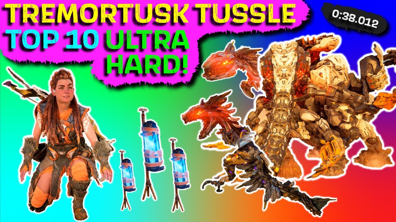 How To Beat TREMORTUSK TUSSLE! | Competitive Arena Guide | Ultra Hard 3rd-0:38.012 | Forbidden West