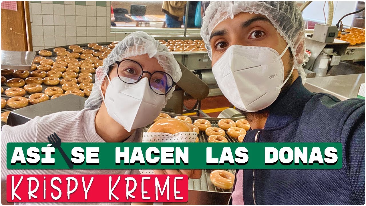 TRABAJANDO un DÍA en KRISPY KREME🍩! 4K | Te CONTAMOS un SECRETO de estas DONAS PERFECTAS | PARAÍSO😋!