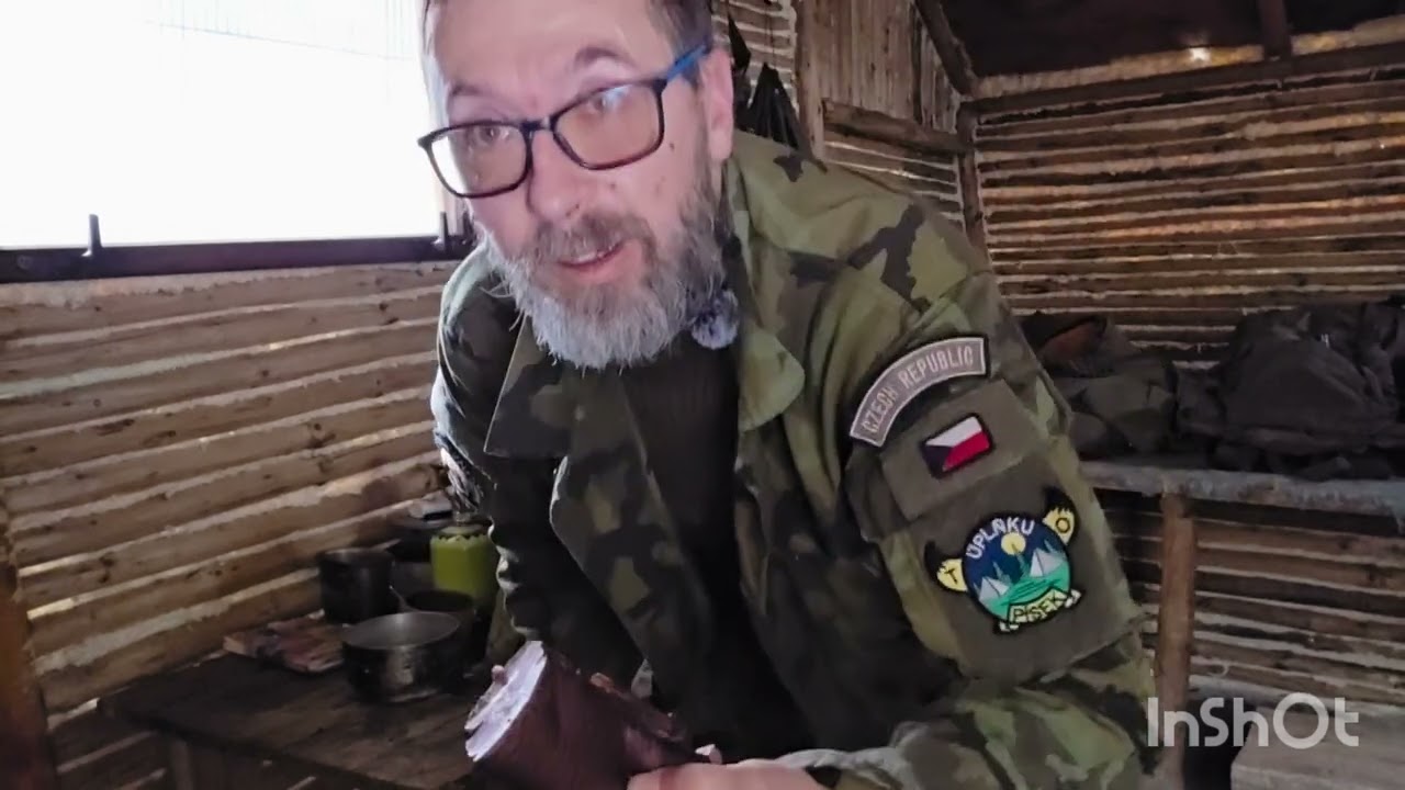 Srub někde v lesích 