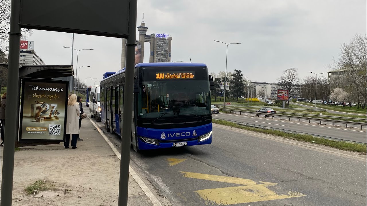 Linija 600:Železnička Stanica Beograd Centar-Aerodrom,,Nikola Tesla”(Cela trasa)