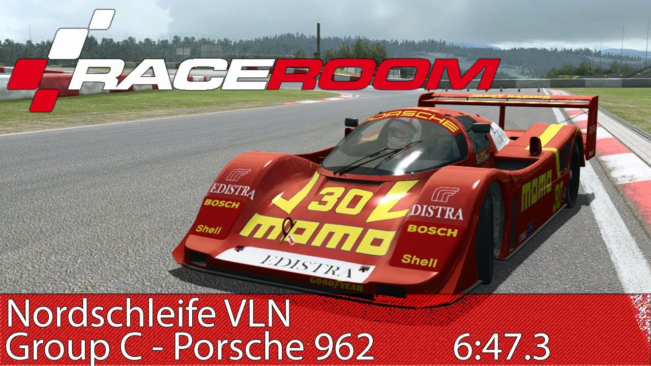 Raceroom - Hotlap | Nordschleife VLN | Porsche 962 C (Setup in description)