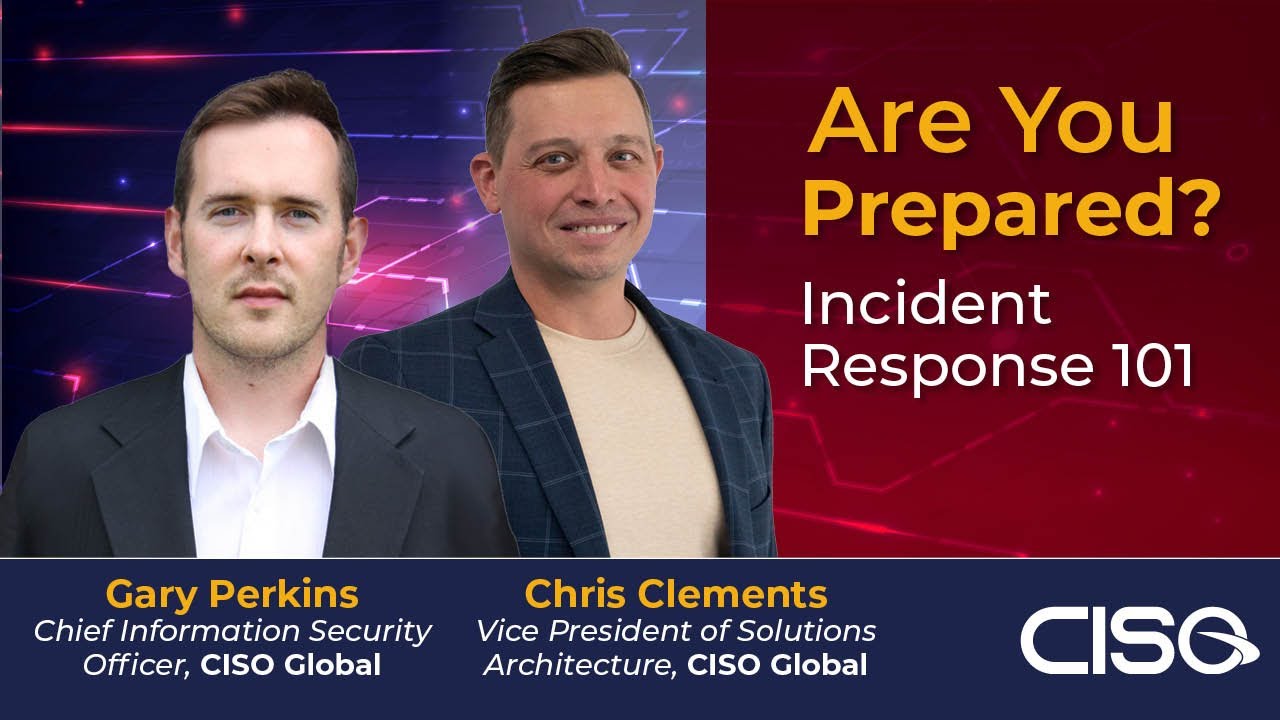 Are You Prepared? - Incident Response 101