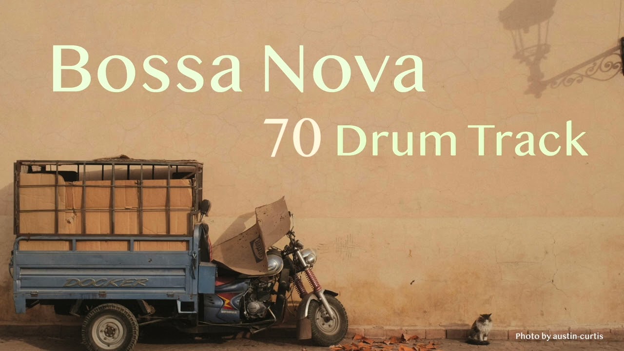 【Bossa Nova】70 BPM / Instead Of Metronome Drum Track