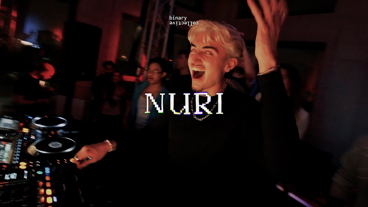 Hard Techno Set by NURI @ Binary Rooftop Rave 13/12/25